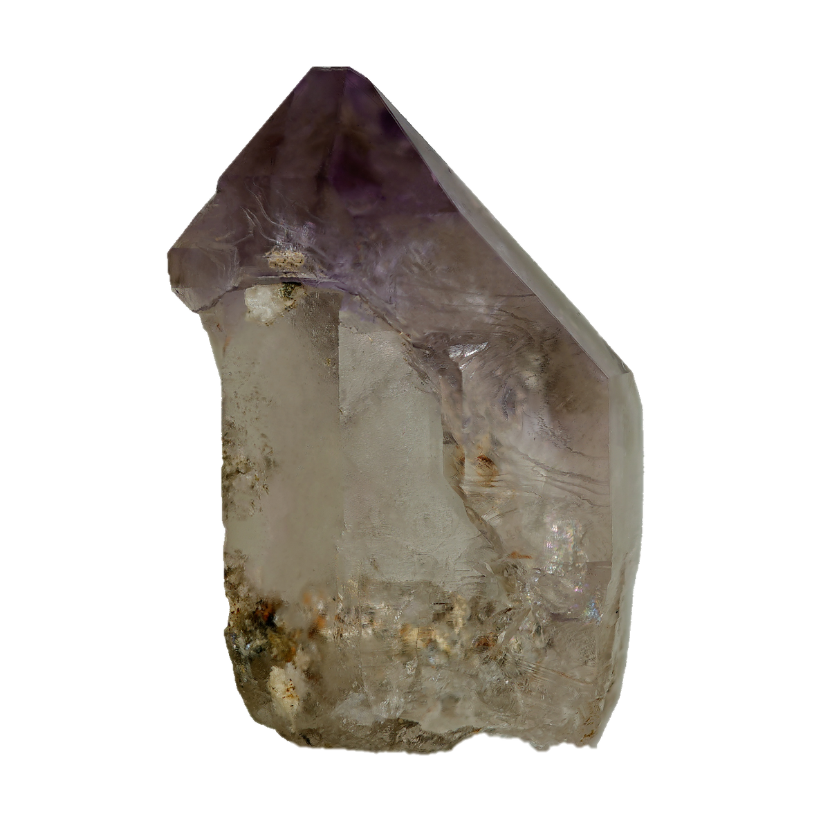 Scepter crystal on matrix from the Lauteraarhörner (6.5 cm x 5.3 cm)