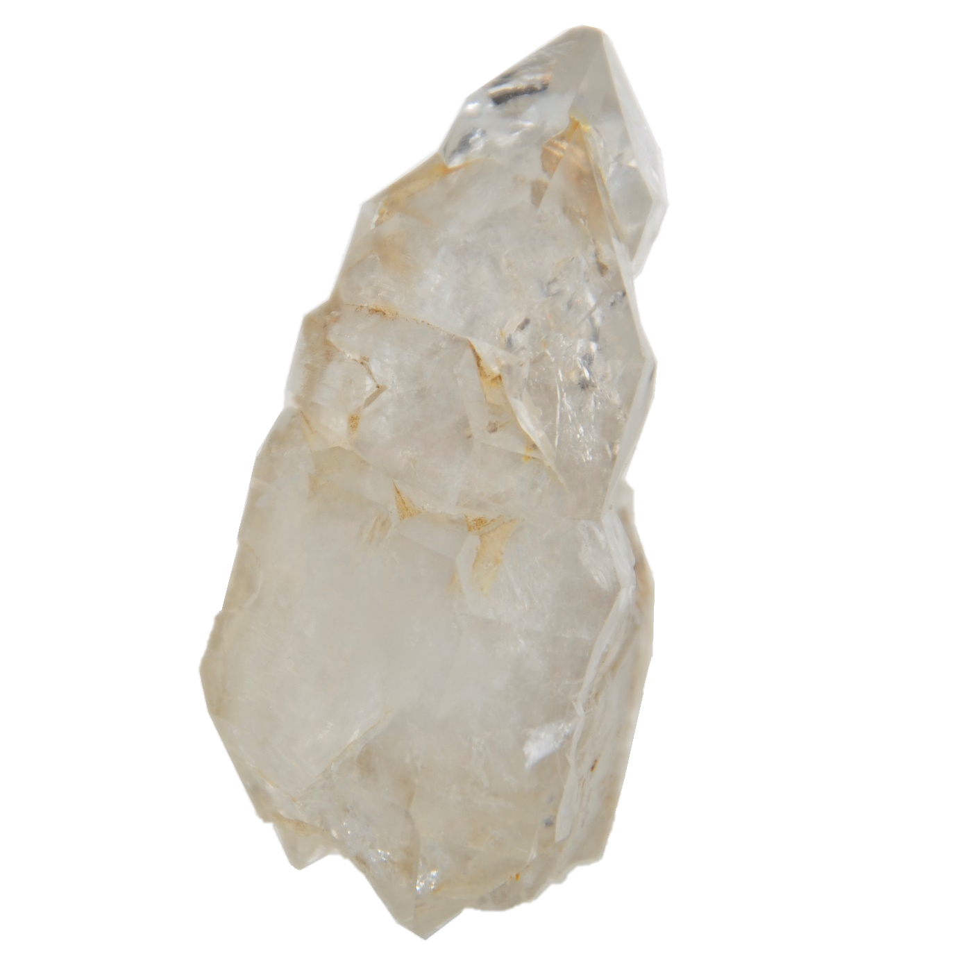 Bergkristall Zepter aus dem Forsterbachtal (6.3 cm x 3.5 cm)