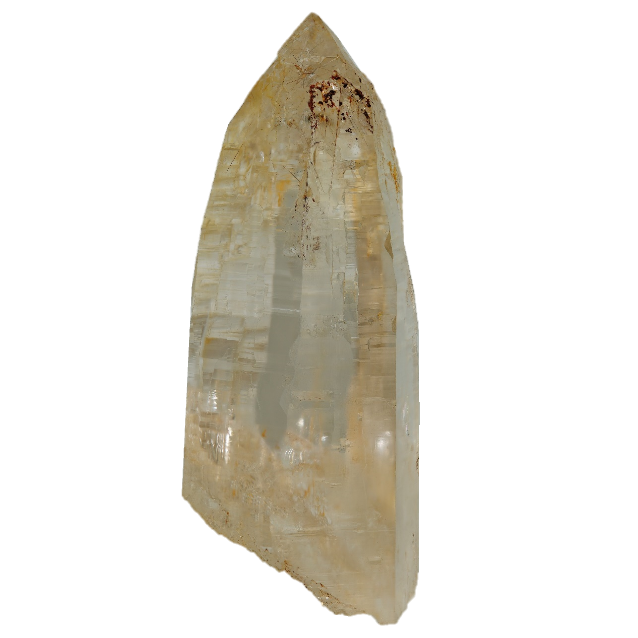 Wasserklarer Bergkristall aus dem Rauriser Tal (10.0 cm x 4.1 cm)