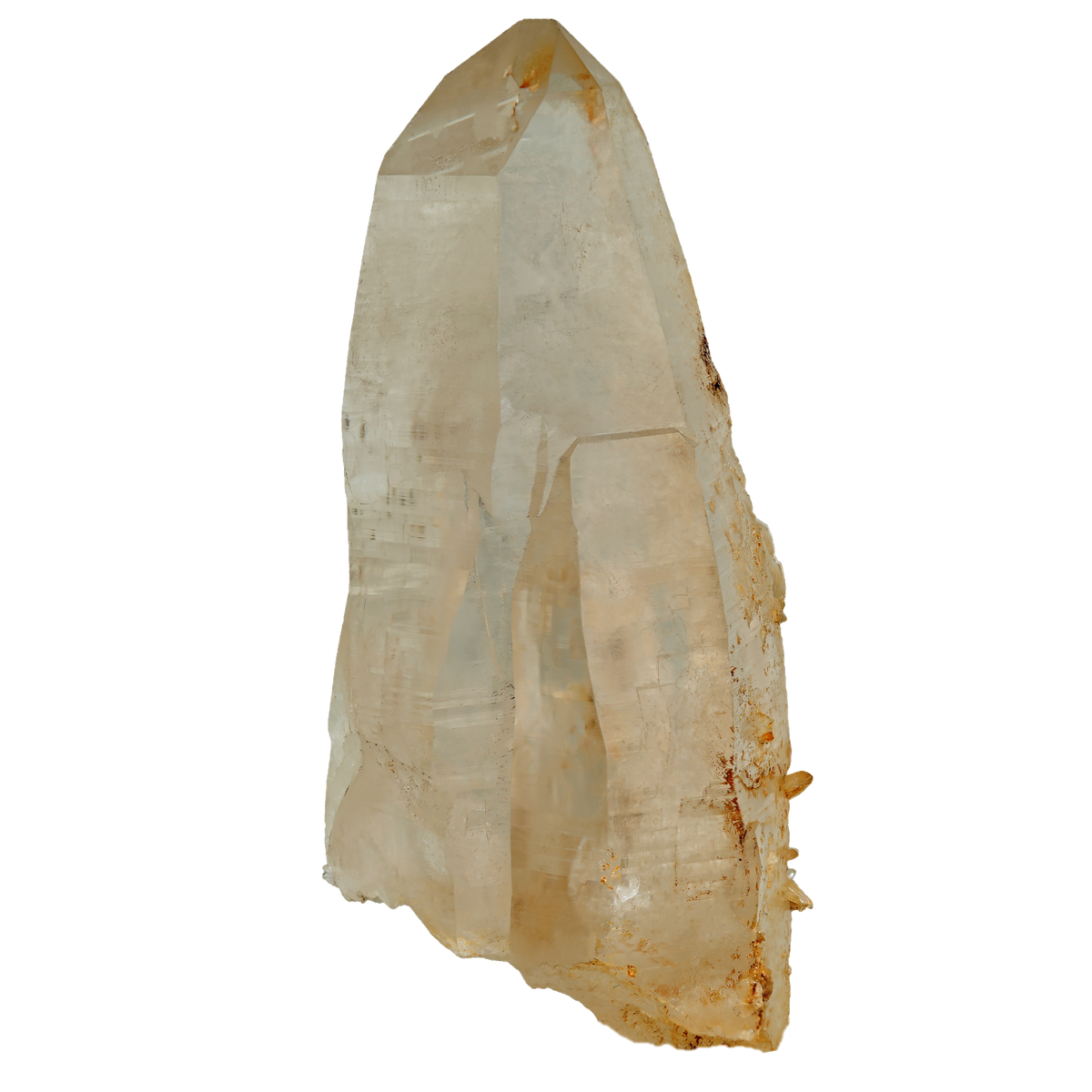 Historischer Bergkristall von Dr. Clemente aus dem Rauriser Tal (11.0 cm x 5.5 cm)