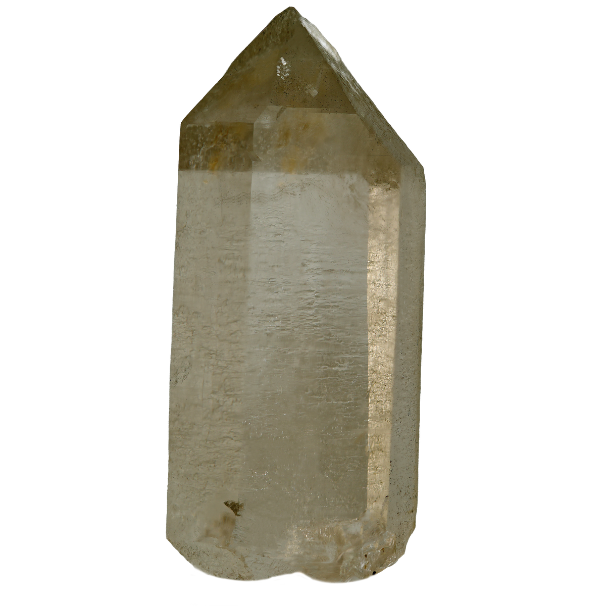 Perfekter Bergkristall mit Bavenit aus der Göscheneralp (8.1 cm x 3.8 cm)