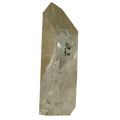Bergkristall mit Fluorit aus der Göscheneralp (8.2 cm x 2.7 cm)