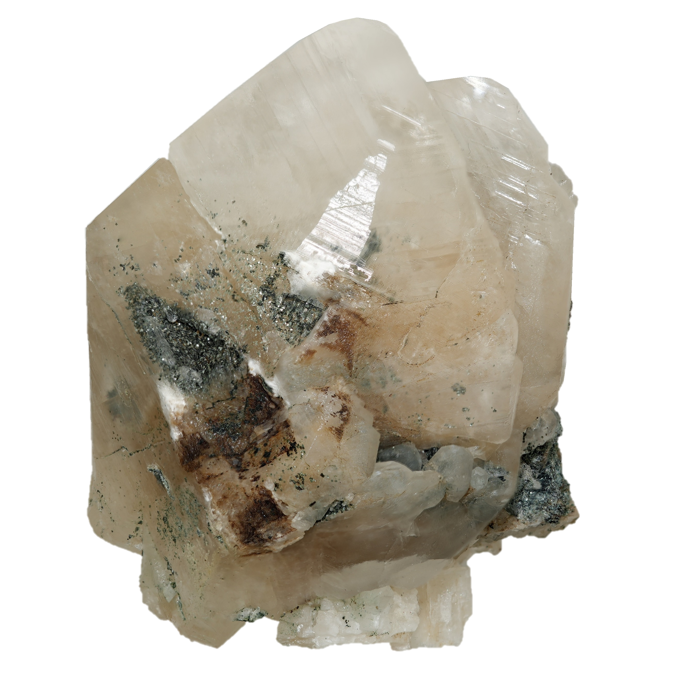 Große Calcit Gruppe aus Osttirol (7.8 cm x 7.2 cm)