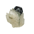 Exzellente Eisenrose mit Adular vom Gotthard Massiv (2.0 cm x 1.5 cm)