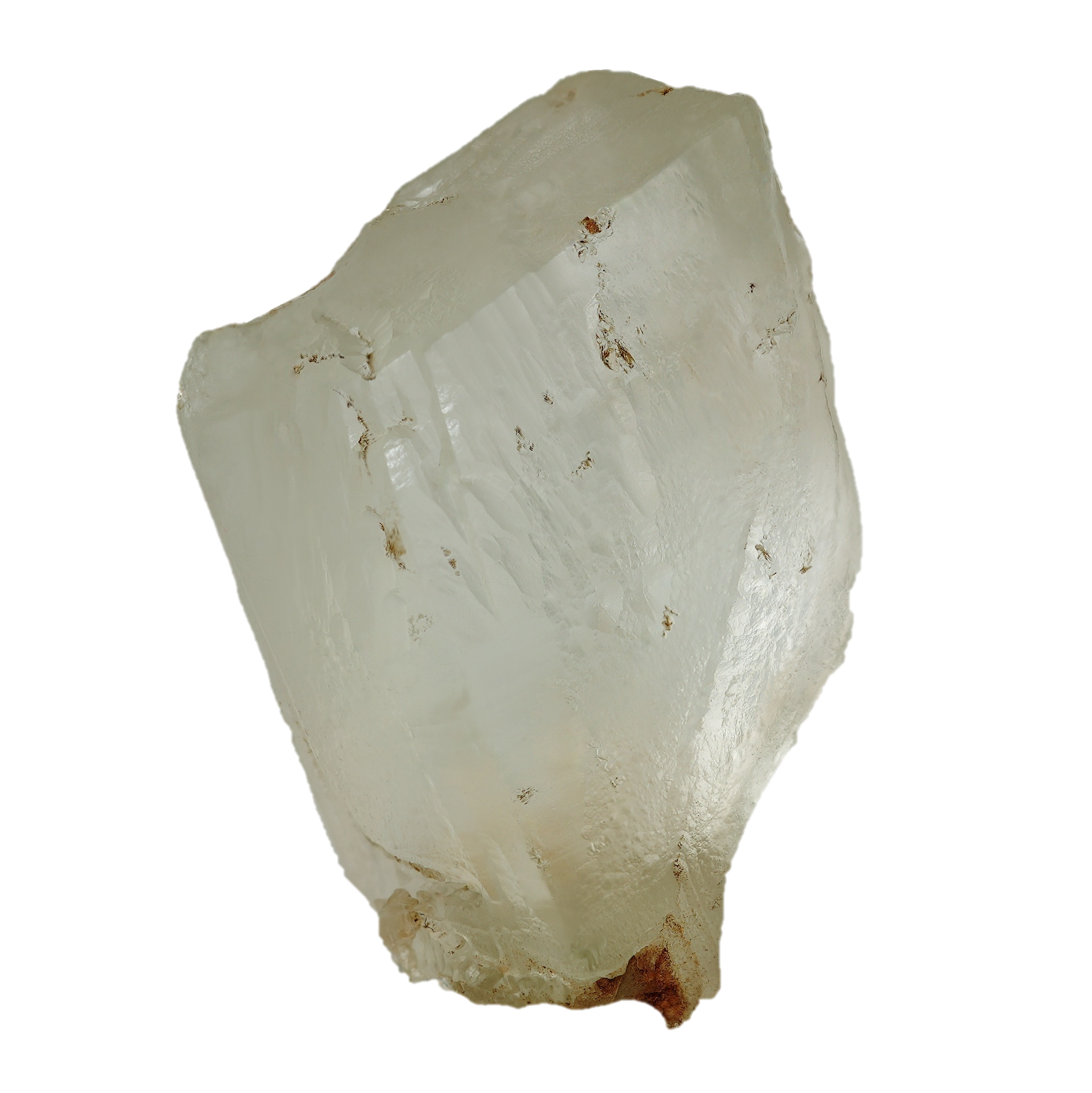 Skelettierter Fluorit Kristall von der Axalp (4.7 cm x 3.1 cm)