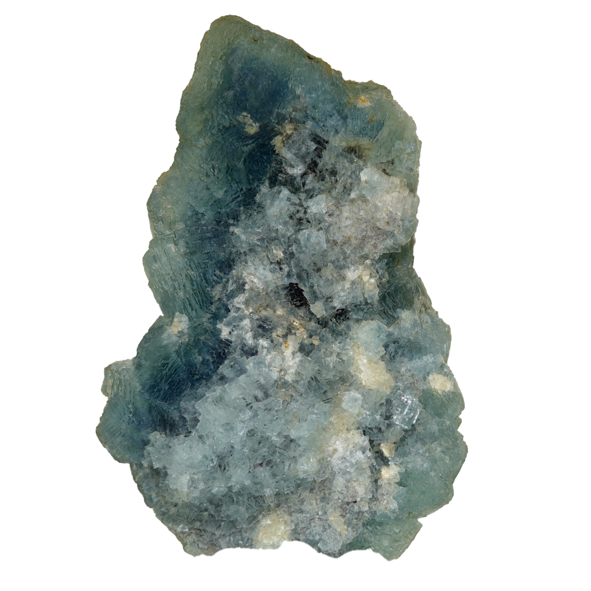 Eisblaue Fluorit Stufe vom Rehrlköpfl (6.0 cm x 3.8 cm)