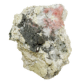 Rosa Fluorit auf Matrix von der Göscheneralp (6.1 cm x 4.8 cm)