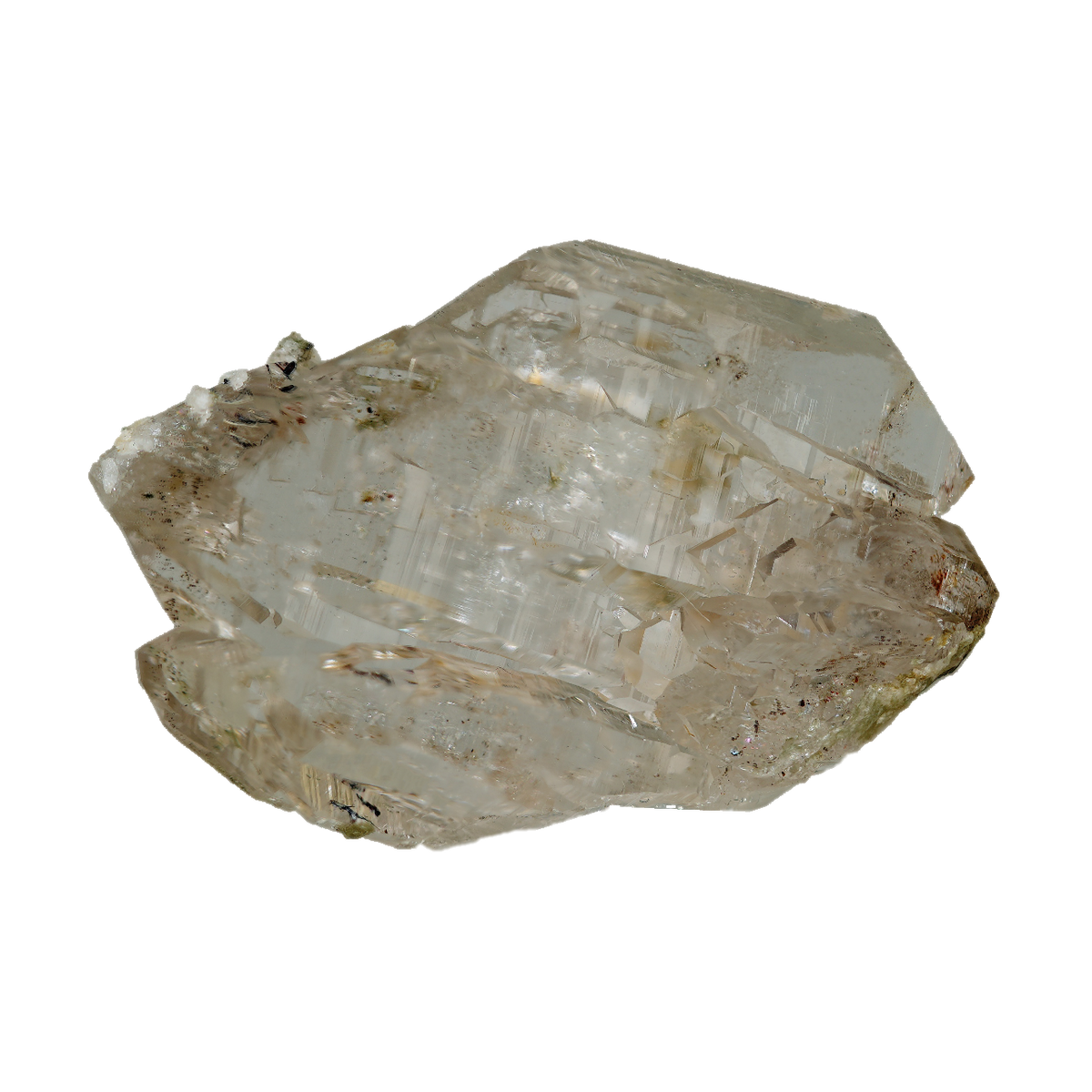 Water-clear smoky Quartz Gwindel from Hinter Tierberg (6.7 cm x 4.5 cm)