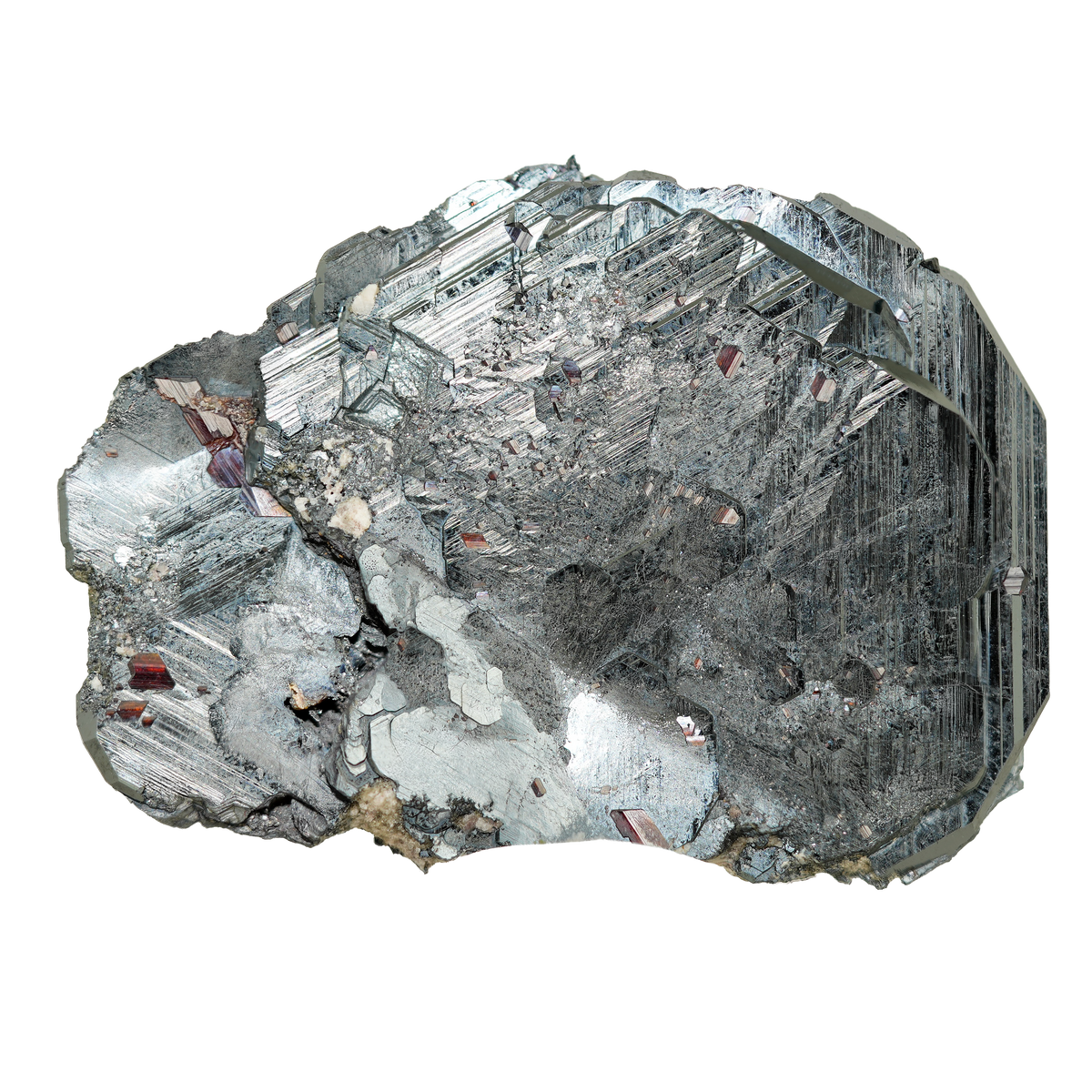 Hematite & Rutile from Cavradischlucht (3.8 cm x 2.1 cm)