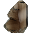Semi-closed smoky Quartz Gwindel from Tiefengletscher (4.5 cm x 3.3 cm)
