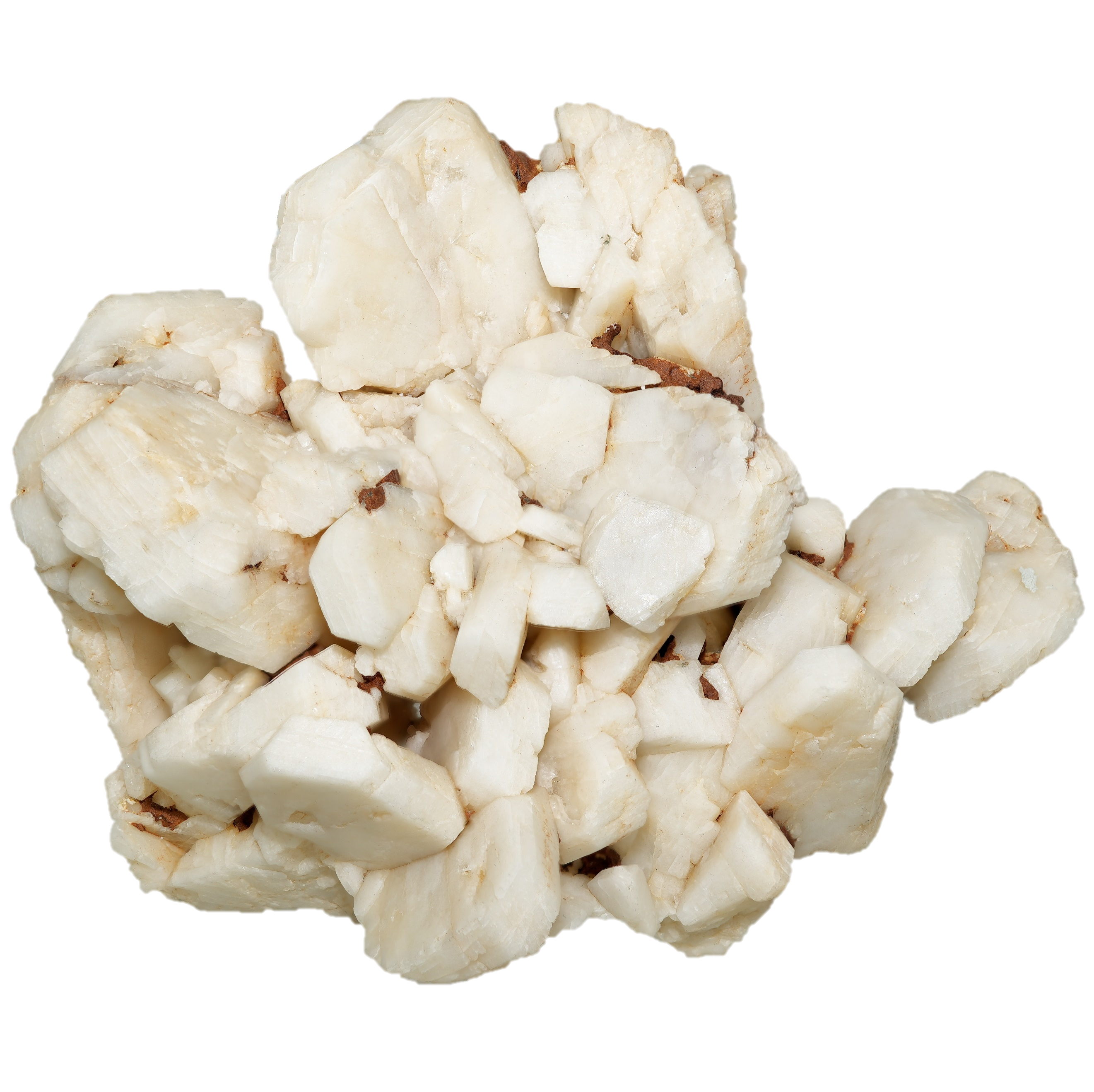 Historische Periklin Gruppe aus dem Rauriser Tal (8.5 cm x 6.8 cm)