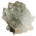 Chlorite Quartz crystal from Val Cristallina (9.5 cm x 5.4 cm)