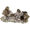 Fluorite crystal with a Phantom from the Göscheneralp (3.3 cm x 3.1 cm)