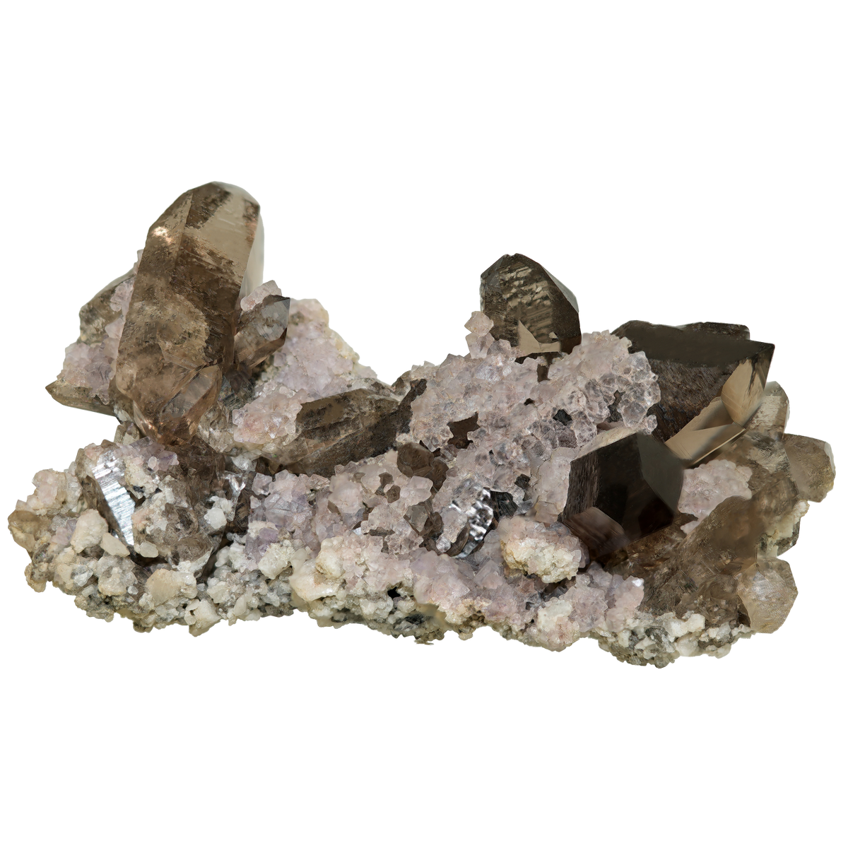 Fluorite crystal with a Phantom from the Göscheneralp (3.3 cm x 3.1 cm)