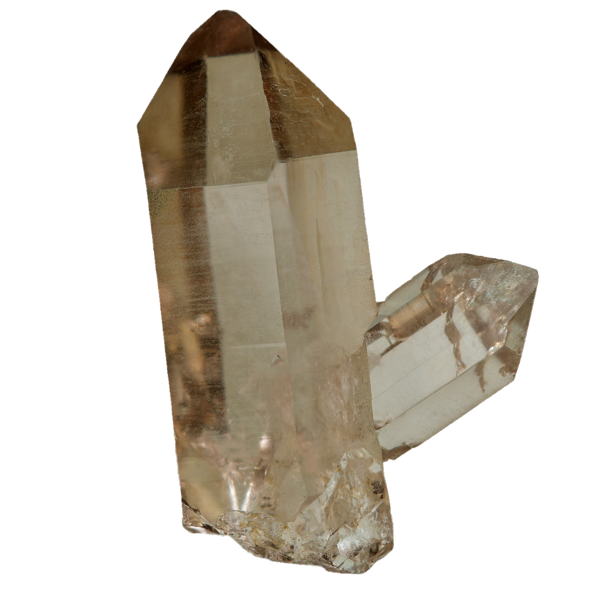 Perfect smoky Quartz crystal piece from the Göscheneralp (6.8 cm x 6.5 cm)