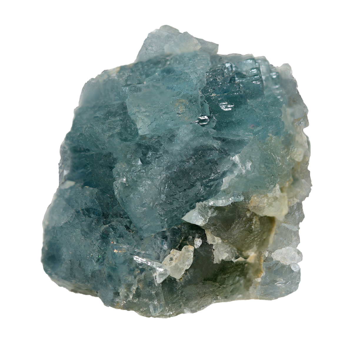Skelettierter Fluorit Kristall aus dem Lungau (5.5 cm x 4.8 cm)