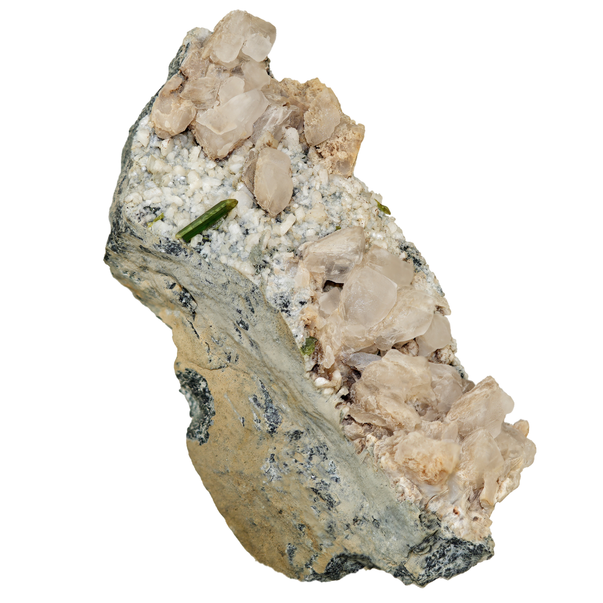 Brillante Sphen Stufe aus dem Bruchgraben (12.5 cm x 7.6 cm)