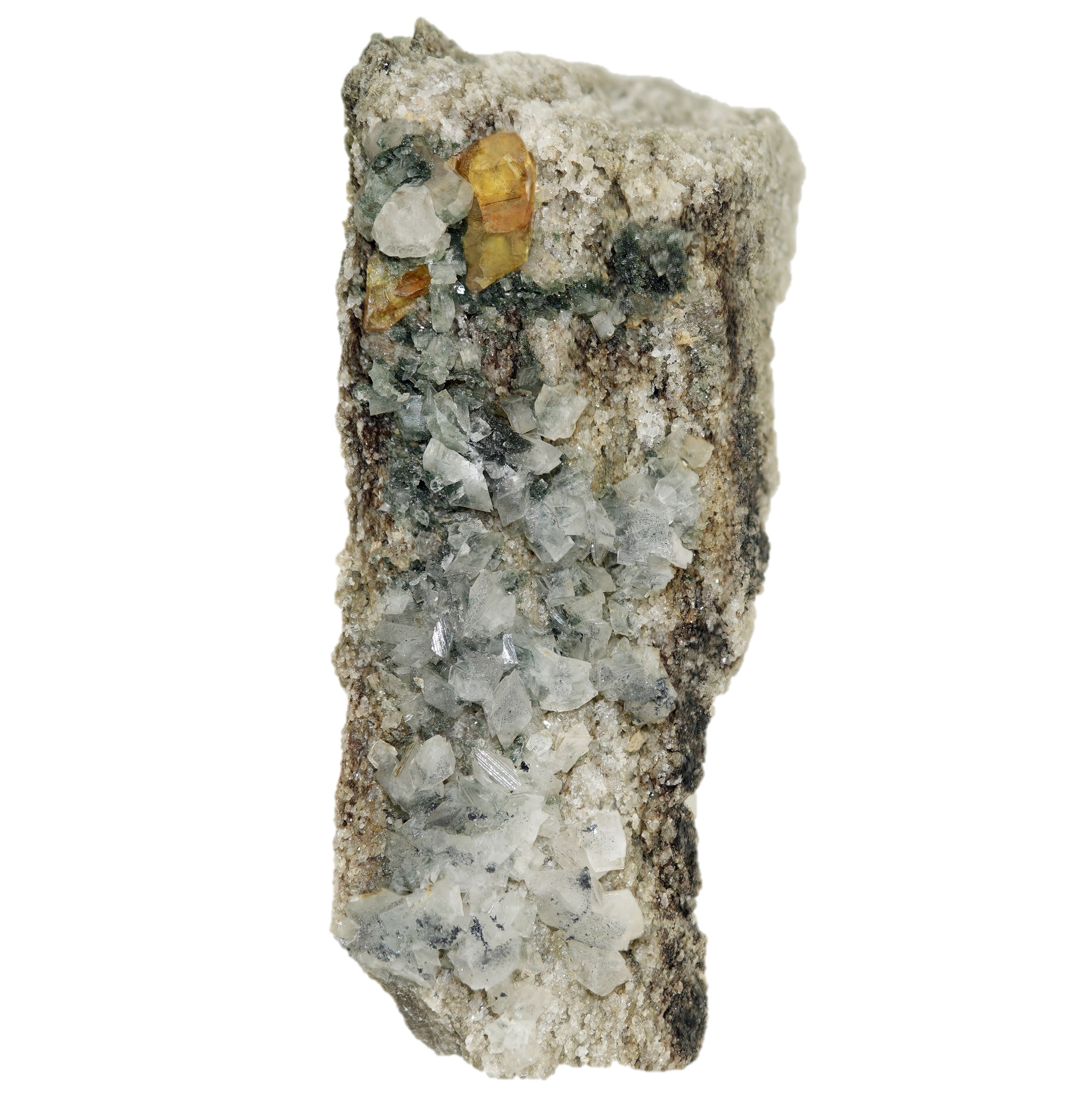 Perfekter Sphen Kristall auf Matrix aus dem Felbertal (9.5 cm x 5.3 cm)