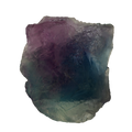 Zweifarbiger Fluorit Kristall aus dem Lungau (3.3 cm x 2.7 cm)