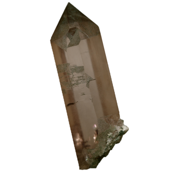 Klarer Bergkristall vom Piz Acletta (8.0 cm x 3.2 cm)