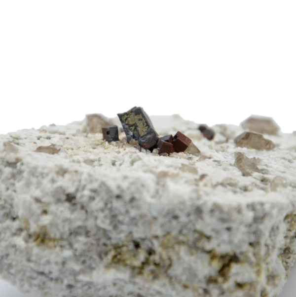Pyrit mit Rauchquarz vom Galmihorn (14.5 cm x 9.5 cm)