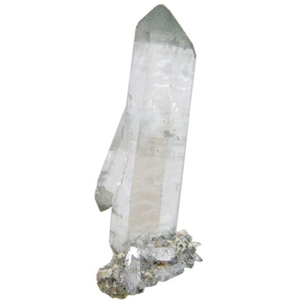 Große Bergkristall Stufe aus dem berühmten "Sommerloch" (15.0 cm x 5.8 cm)