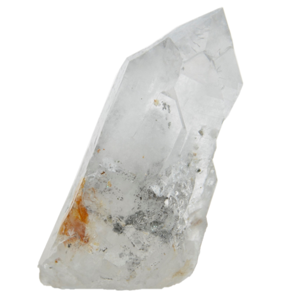 Bergkristall mit sehr seltenem Pyrit-Phantom von der Alp Ramosa (11.3 cm x 6.4 cm)