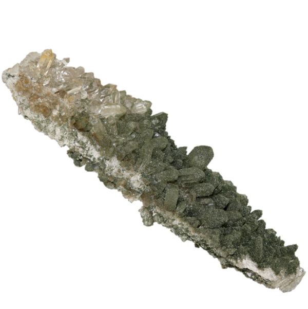 Große Bergkristall Stufe aus dem Maderanertal (22.0 cm x 8.3 cm)