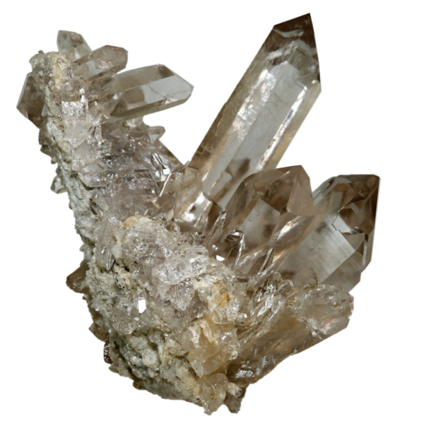Ästhetische Bergkristall Stufe aus dem Val Cavrein (8.2 cm x 7.7 cm)