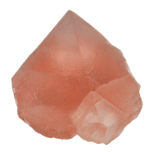 Großer roter Fluorit Kristall von der berühmten Planggenstock Kluft (5.5 cm x 4.1 cm)
